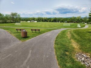 soccer fields.