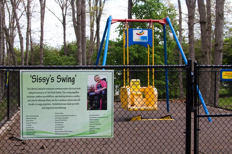 'Sissy's Swing.'