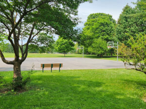 basketball courts.