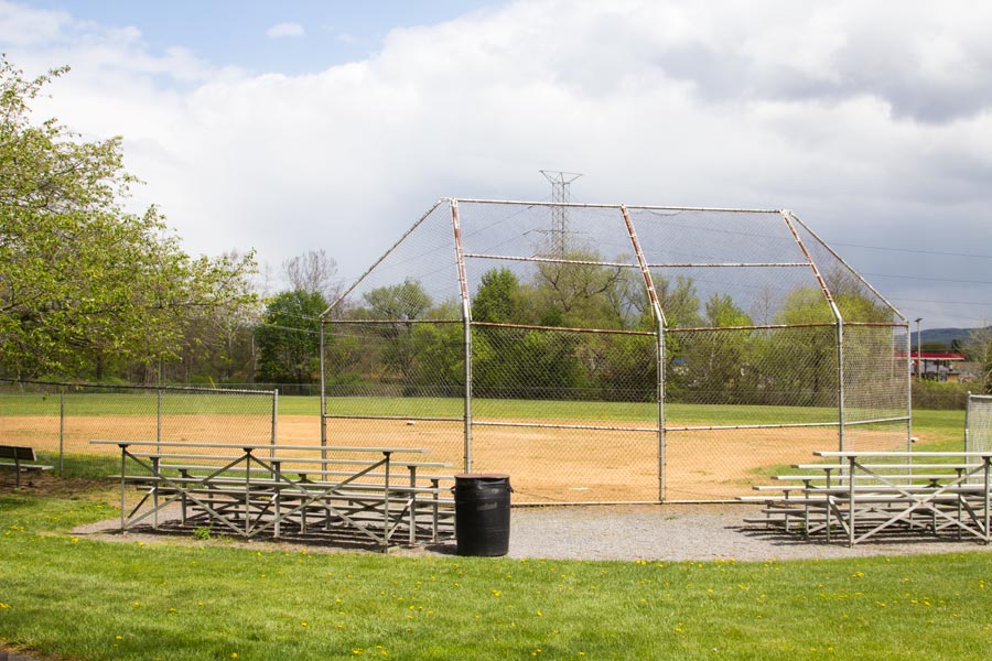 ball field.