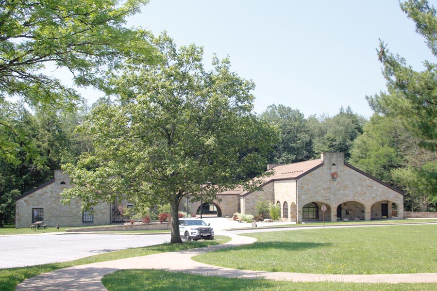 visitor center.