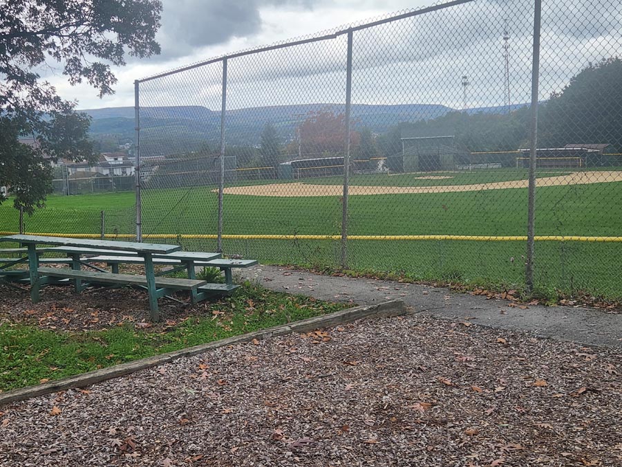 ball field.