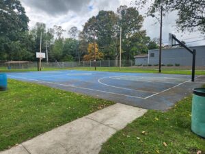 basketball court.