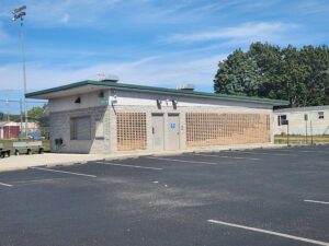 restrooms and concession.