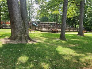 playground from afar.