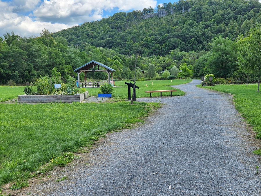 demonstration garden.
