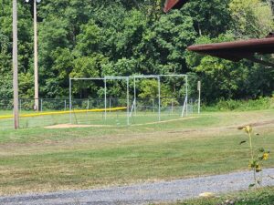 batting cage.