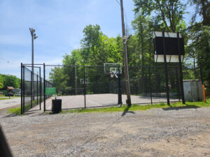 basketball court.