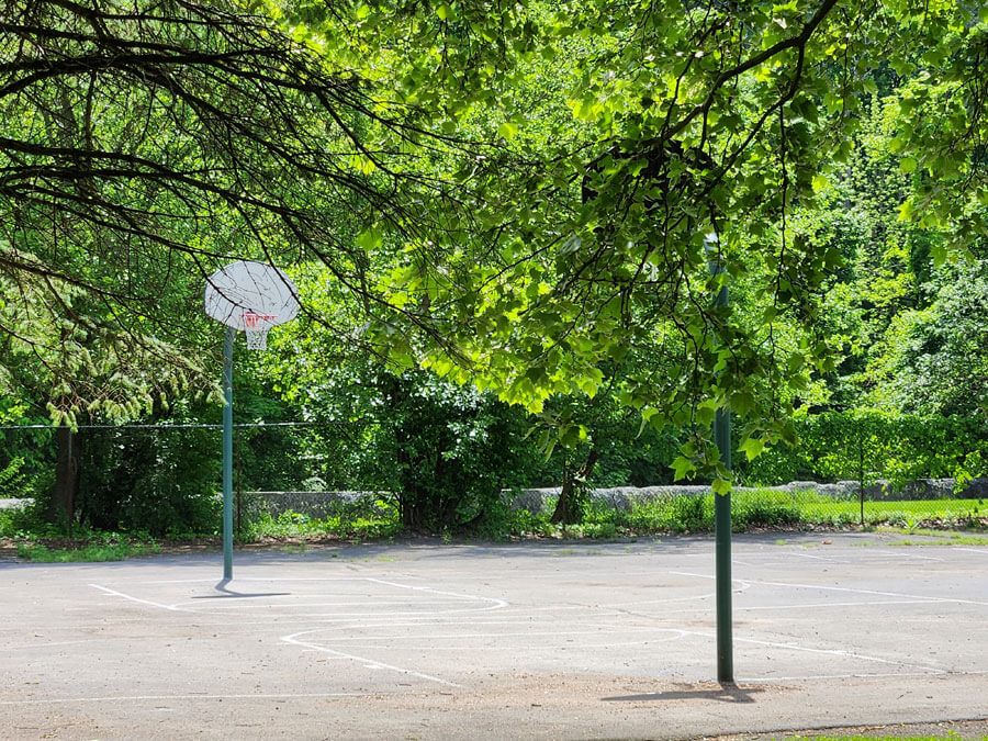 basketball court.