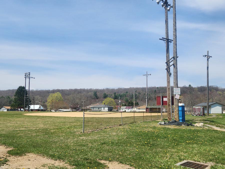 ball field.