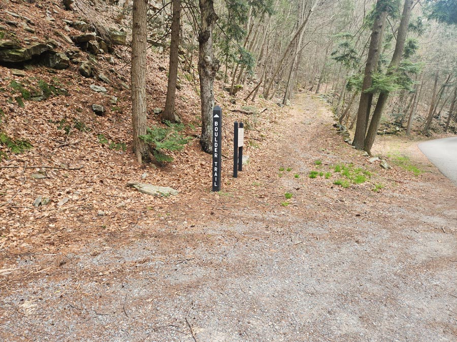 trailhead.