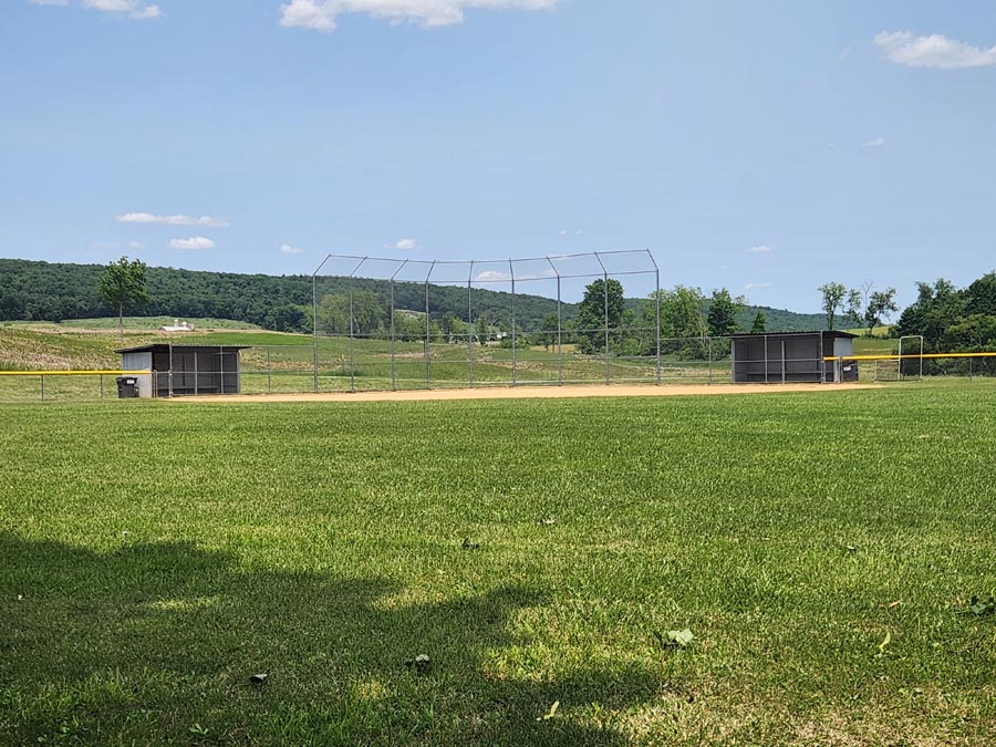 ball field.