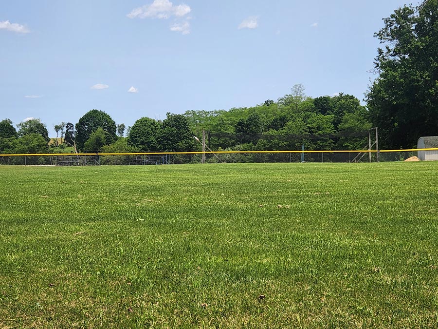 batting cage.