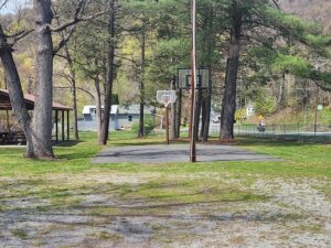 basketball court.