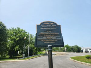 Portstown Park sign.