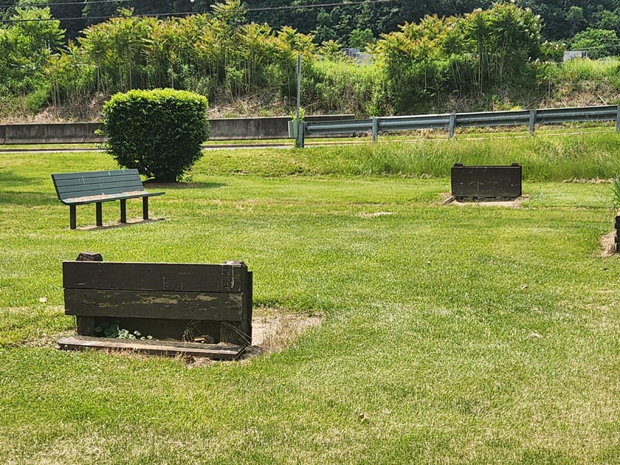 horseshoes court.