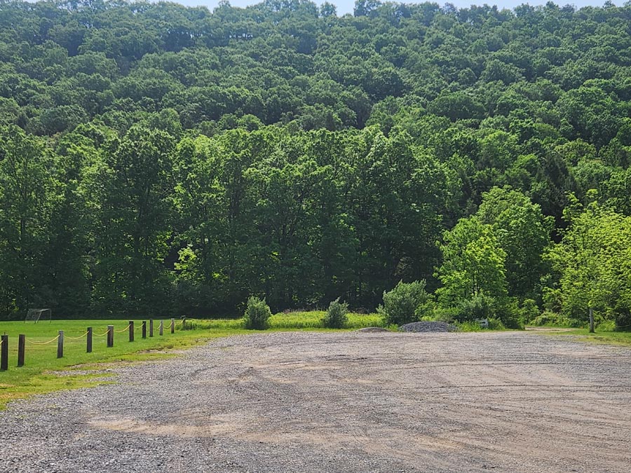 parking lot.