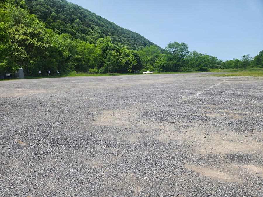 parking lot.