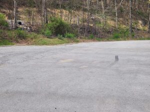 parking lot.